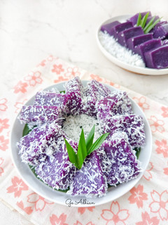 Foto resep Ongol-Ongol Ubi Ungu