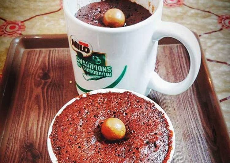 Molten Lava Cake In A Mug
