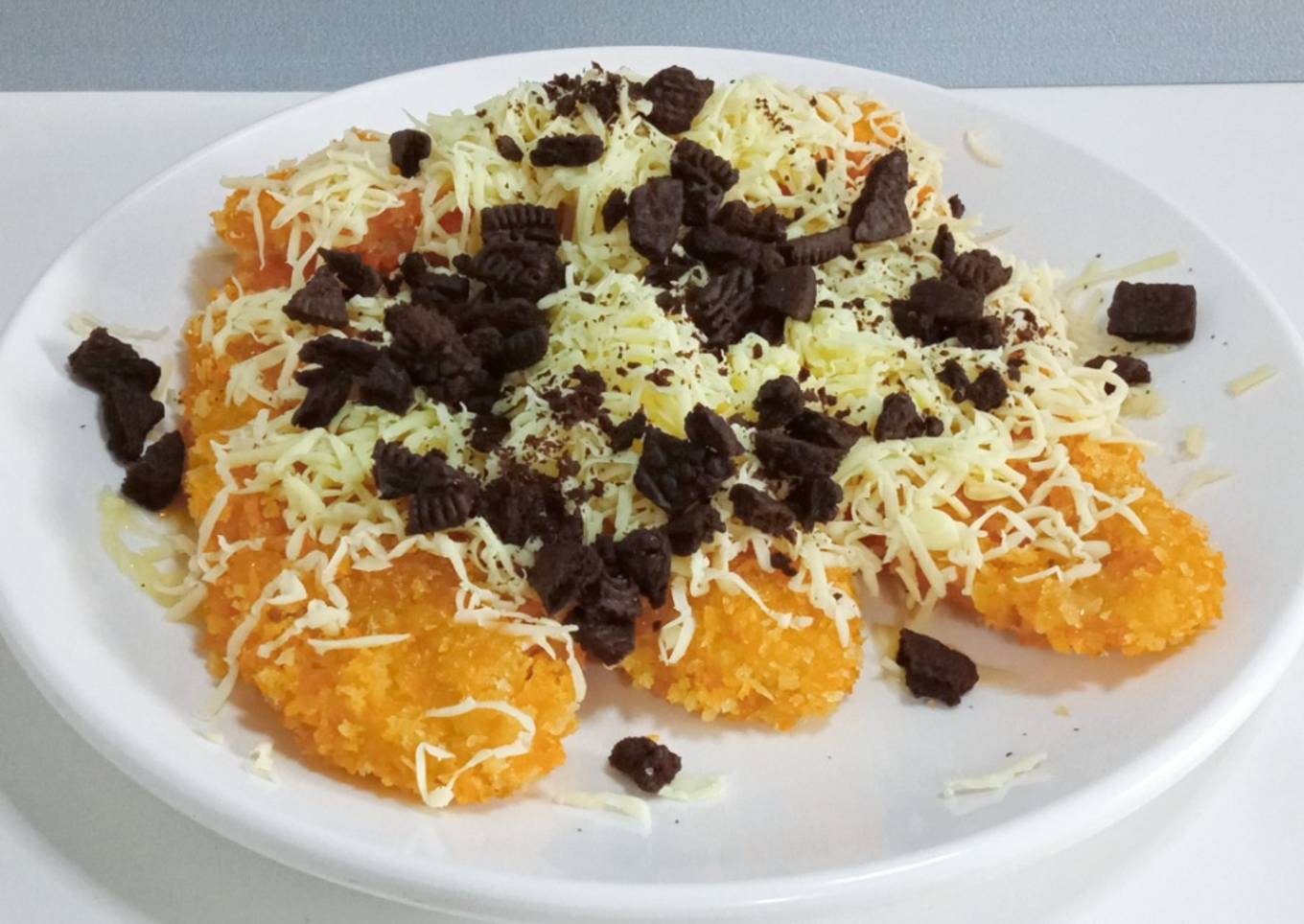 Pisang Krispi Keju Oreo 🍌