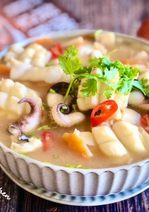 生炒花枝 / 夜市小吃 的食譜成品照片