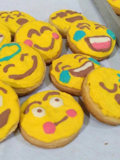 Foto resep Butter Cookies Emoji 😍😂