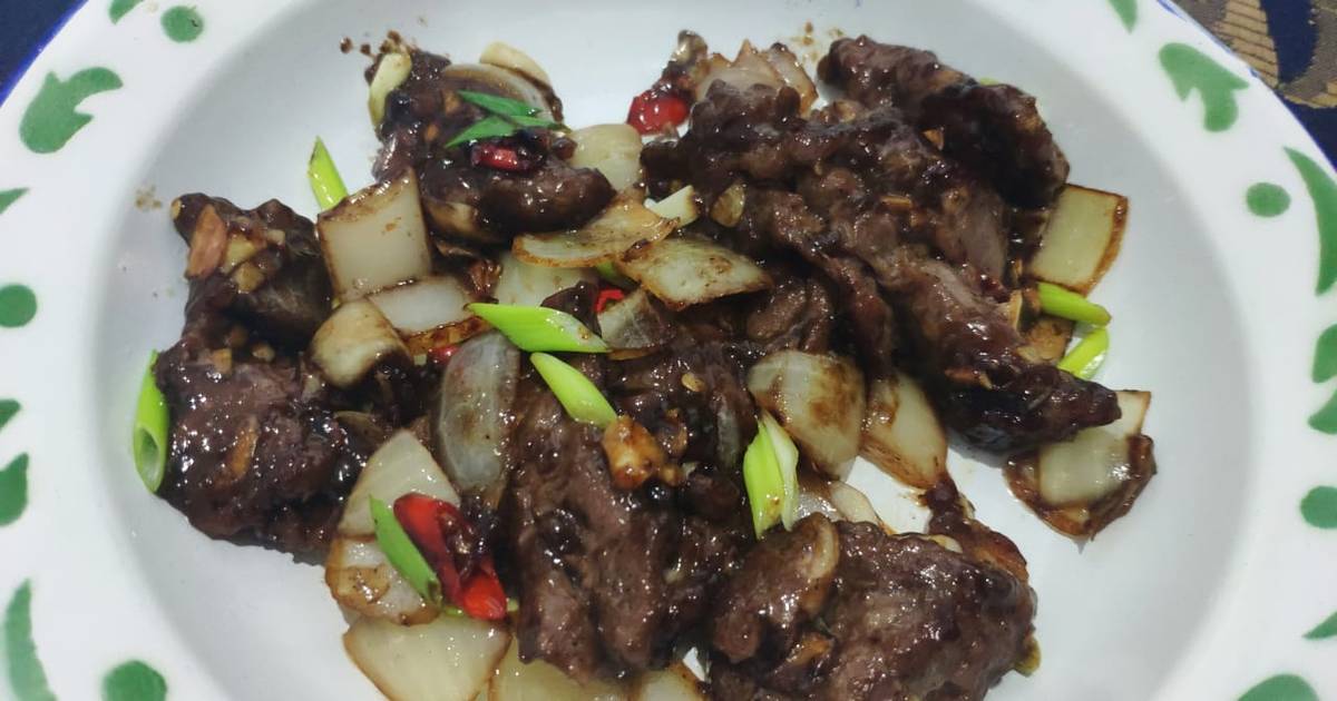 45 resep  daging  lada  hitam  ala  anak kos enak dan sederhana 