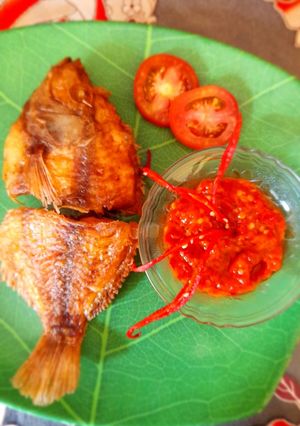 Foto resep Ikan Nila goreng sambal tomat