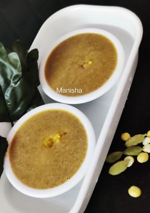 A picture of Sattu Jaggery Porridge.