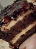 Almond Joy Ice Cream Fudge Cake