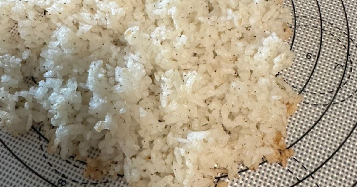 Crunchy String Rice Baked Crunchy Rice Recipe By 阿默