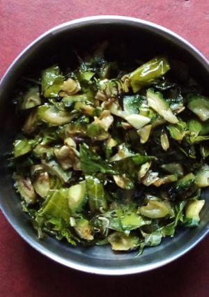 নিম পাতা উচ্ছে ভাজা (neem pata uche bhaja recipe in bengali) রেসিপির প্রধান ছবি