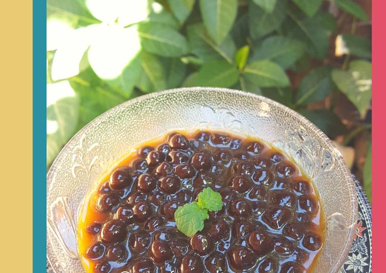 Brown sugar boba pearl
