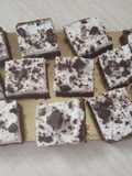 Brownies con crema al cocco