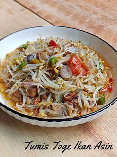 Foto resep Tumis Toge Ikan Asin
