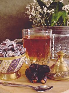 عکسی از دستور چای دو رنگ
