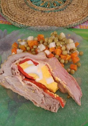 Una foto de Cerdo relleno