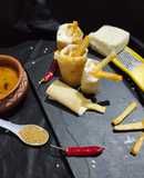 Paneer fries cheese loaded dosa