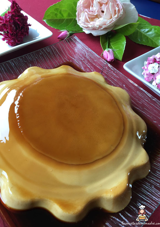 Una foto de Flan de café Royal