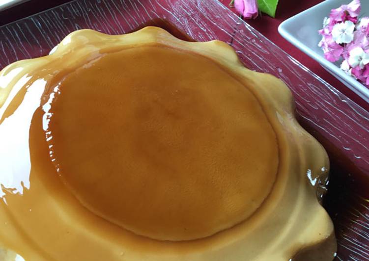 Flan de café Royal