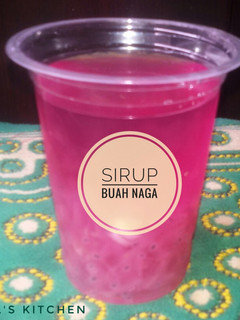 Foto resep Sirup buah naga