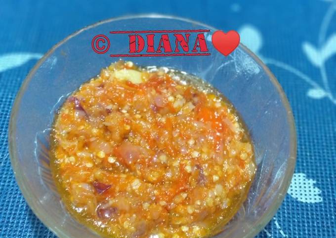 Sambal bawang bu rudy