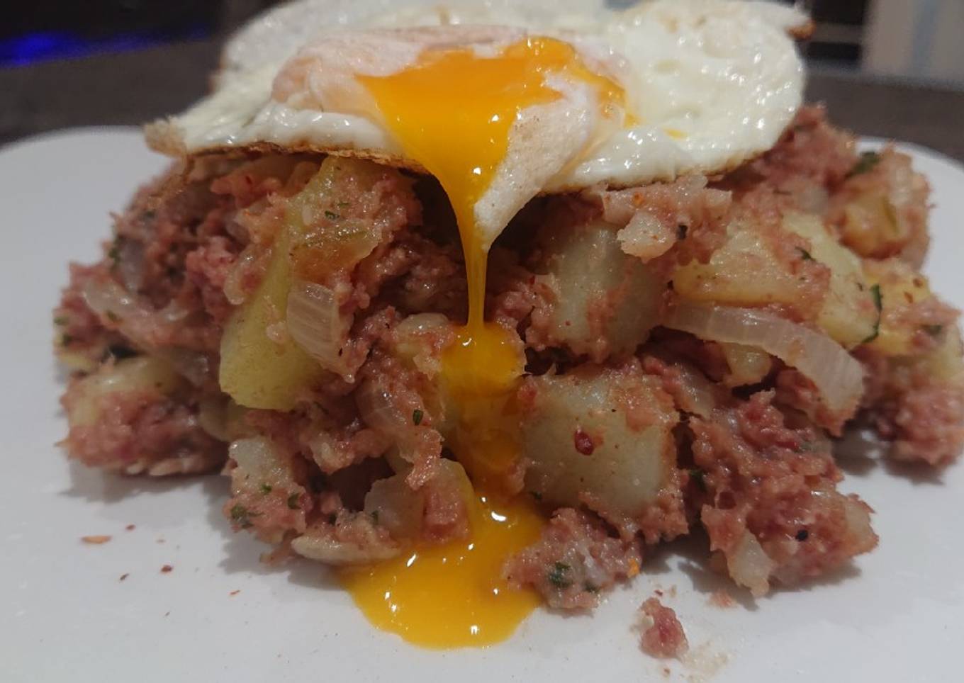 Cornbeef and Potatoes