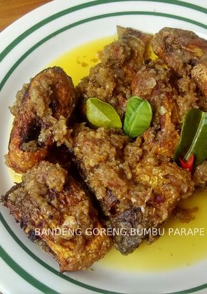 Foto resep Bandeng Goreng Bumbu Parape