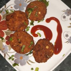 A picture of Chanadal cutlets.