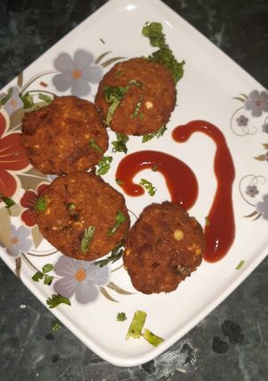 A picture of Chanadal cutlets.