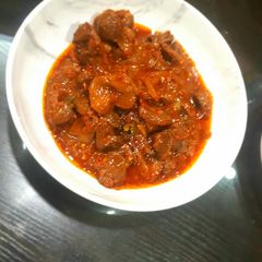 A picture of Gizzard sauce.