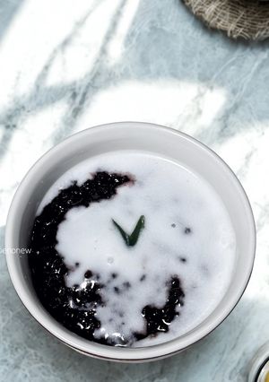 Foto resep Bubur ketan hitam klasik