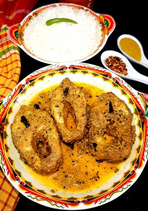 কাসুন্দি রুই রেসিপির প্রধান ছবি