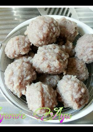 Foto resep ∰ bakso sapi ∰ (　･ั₃･ั)