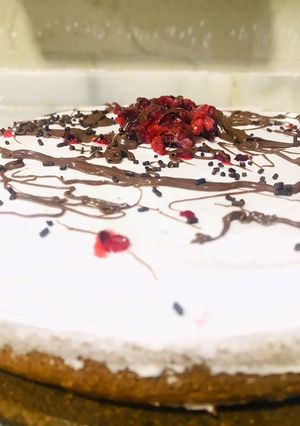 صورة لوصفة 😋 كيكة بالكريمة 😋