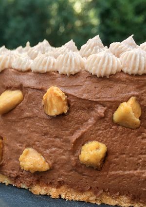 Une photo de Entremet au chocolat terriblement gourmand