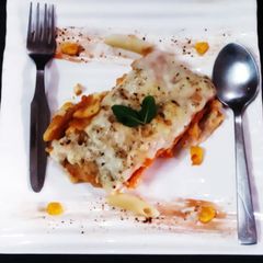 A picture of Innovative Fusion Lasagna.