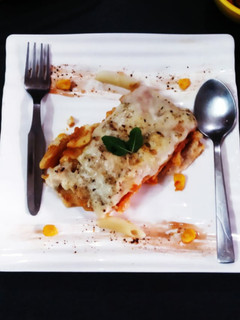 A picture of Innovative Fusion Lasagna.