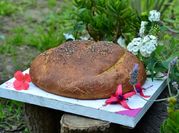 Una foto de pan de arvejas