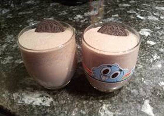 Smoothie de oreo Receta de Nuria - Cookpad