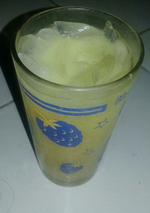 Foto resep Es susu mangga