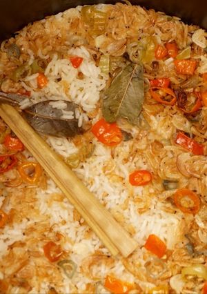 Foto resep Nasi Liwet Rebon Ricecooker 🍚