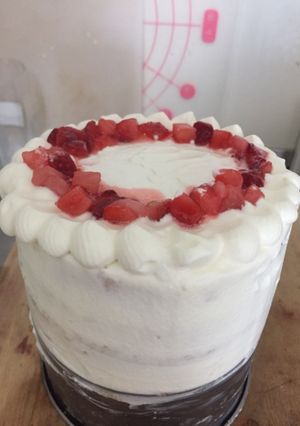 Foto resep Kue Stroberi