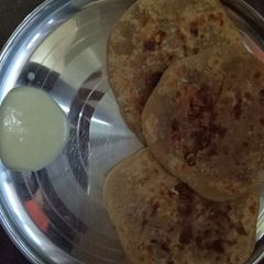 A picture of Healthy Wheat Boli (coconut and nuts stuffed).