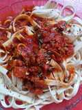 Pasta con Chorizo