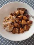 Peras al horno con canela