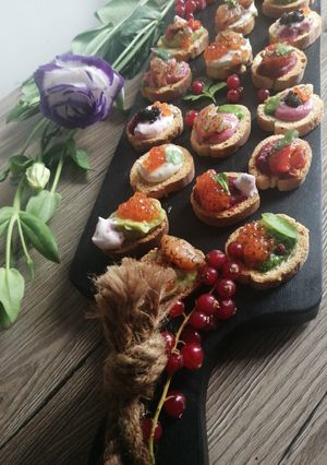 Une photo de Bouchées apéritifs 🍾🎊sauces maison🎀