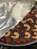 Arroz Negro al estilo Sonorense