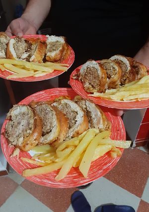 صورة لوصفة دجاجة منزوعة العضام محشية