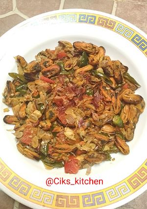 Foto resep Tumis Kerang Hijau
