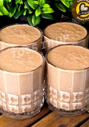 A picture of Fruit And Nuts Chocolate Smoothie.