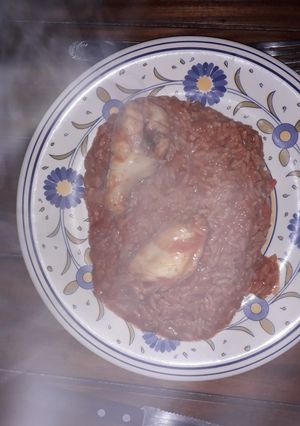 Una foto de Arroz con alitas