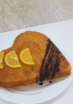 عکسی از دستور کیک پرتقال