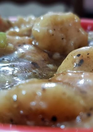 A picture of Garlic prawn.