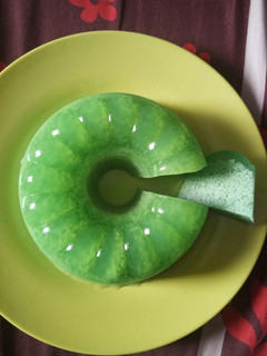 Foto resep Pudding Lumut Pandan Simple 😋